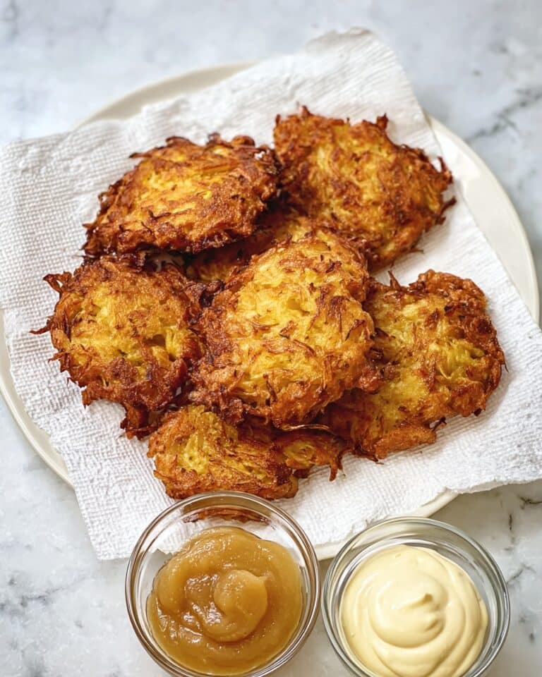 Vegan Potato Latkes (Crispy, Umami-Rich) Recipe
