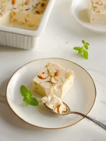 China Grass (Agar) Pudding Ghass Ka Halwa Recipe