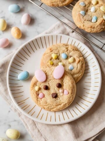 Cadbury Egg Cookies Recipe