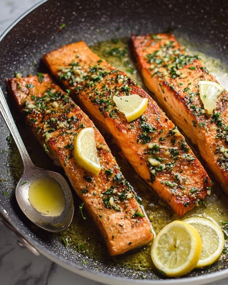 Lemon Butter Salmon Recipe