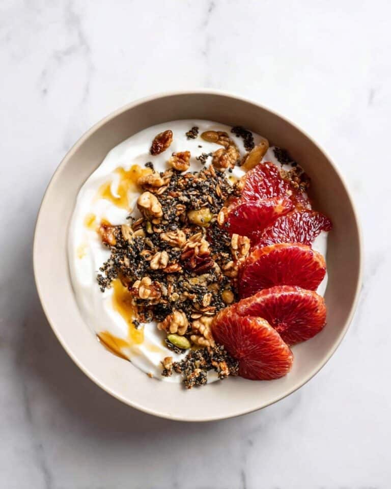 Orange & Black Sesame Granola Recipe