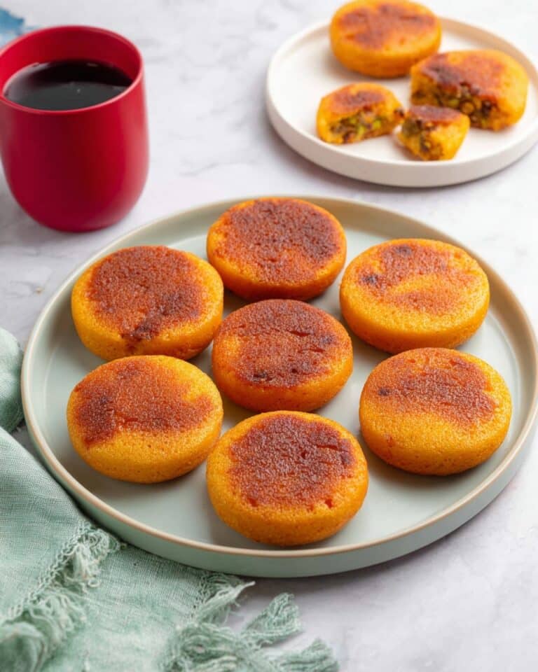 Sweet Potato Rice Cakes with Savory Filling Recipe