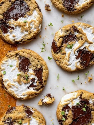 Olive Oil Marshmallow Chocolate Chip Cookies Recipe