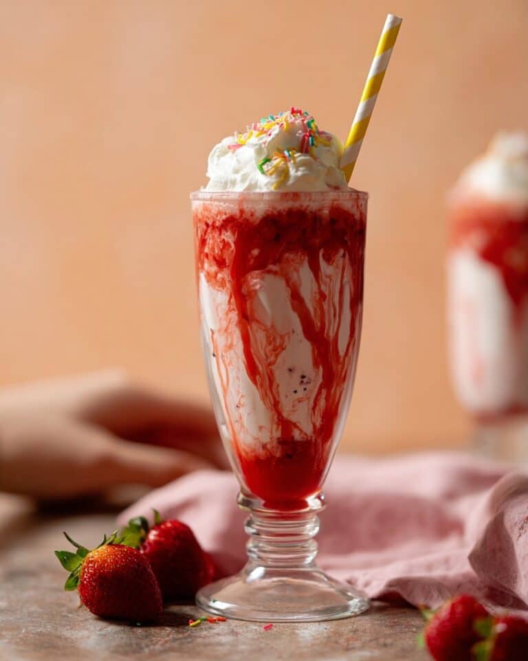 Insanely Good Strawberry Milkshake [Dairy-Free] Recipe