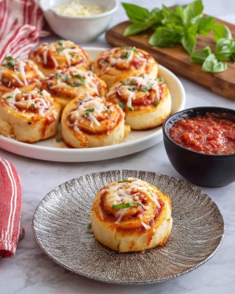 Cheesy Pepperoni Pizza Rolls Recipe
