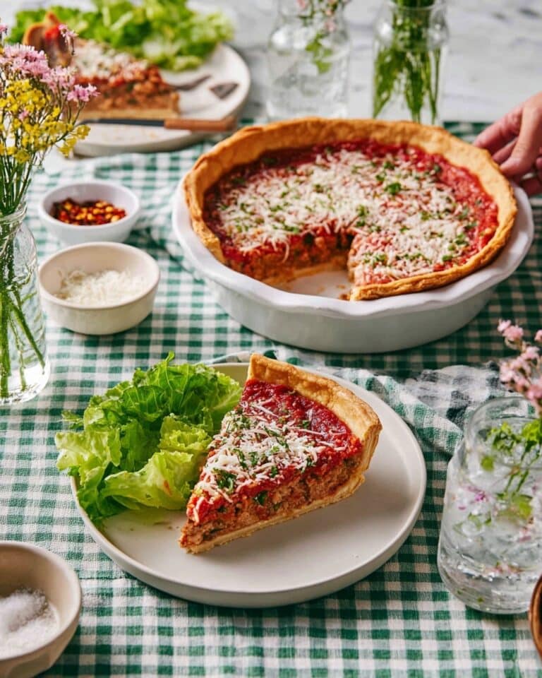 Deep Dish Pizza Recipe