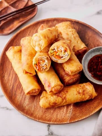 Crispy Vegetable Spring Rolls Recipe