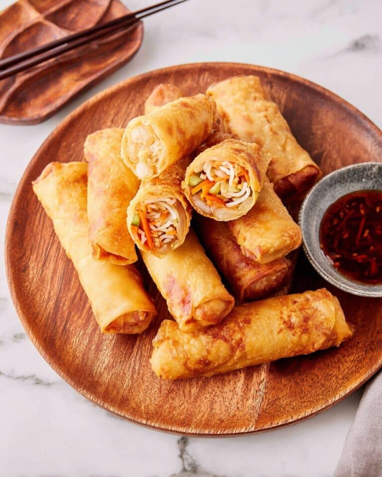 Crispy Vegetable Spring Rolls Recipe