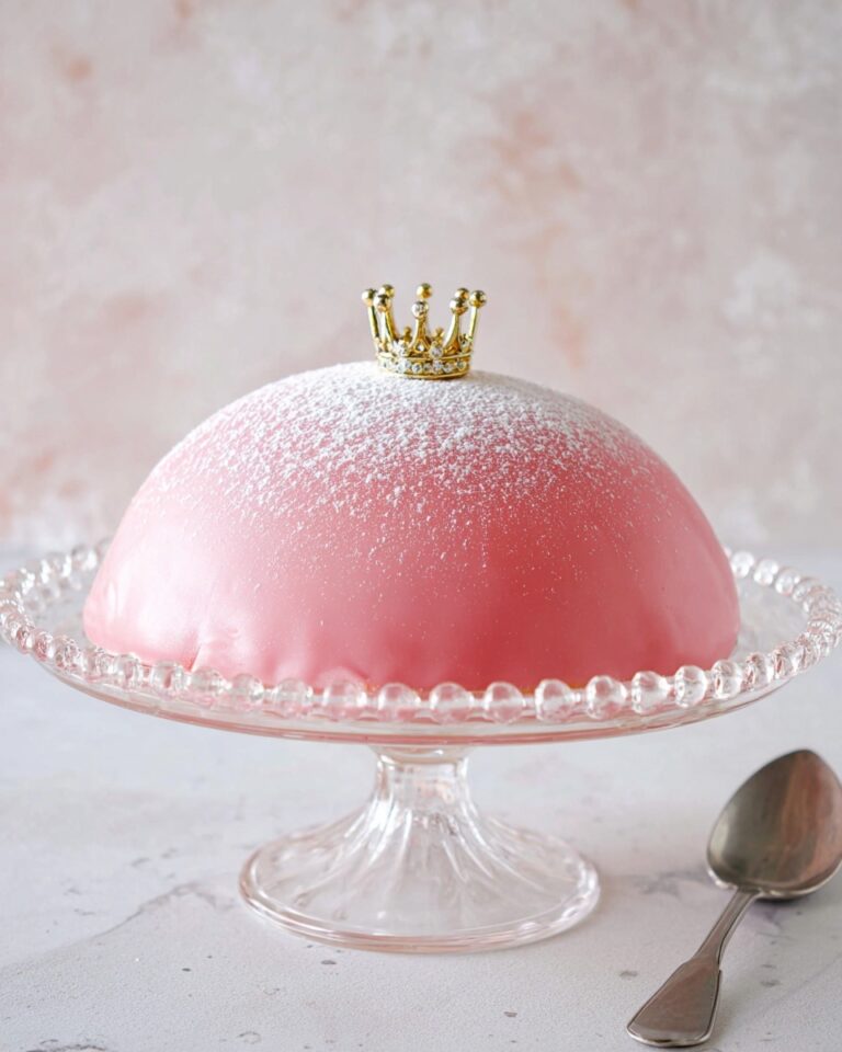 Pink Swedish Princess Cake (Prinsesstårta) Recipe