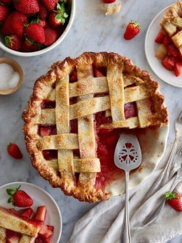 Strawberry Rhubarb Pie Recipe