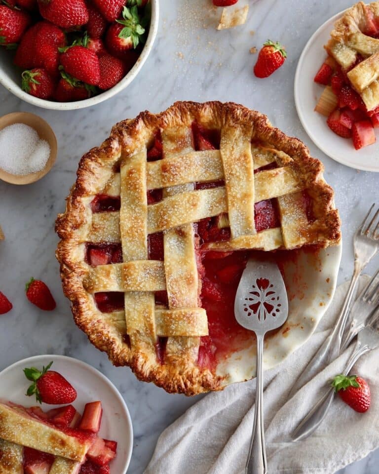 Strawberry Rhubarb Pie Recipe