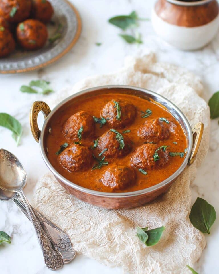 Lauki Kofta in Spicy Tomato Gravy Recipe