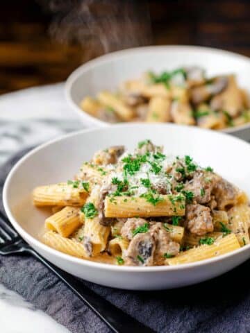 Creamy Pasta Boscaiola Recipe