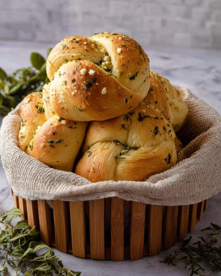 Homemade Garlic Knots Recipe