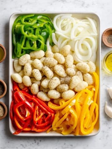 Sheet-Pan Gnocchi with Sausage and Peppers Recipe