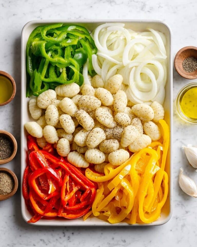 Sheet-Pan Gnocchi with Sausage and Peppers Recipe