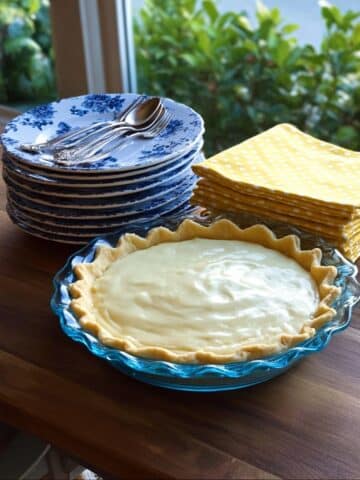 Sour Cream and Lemon Pie Recipe