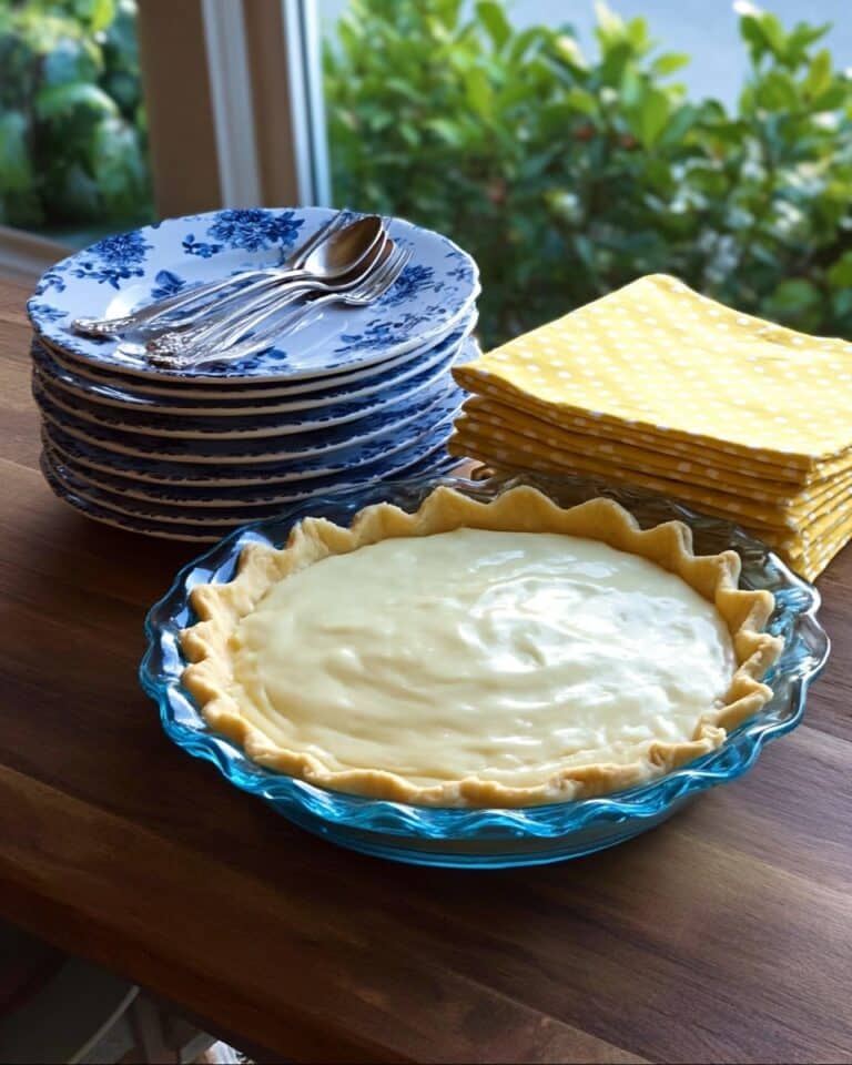 Sour Cream and Lemon Pie Recipe