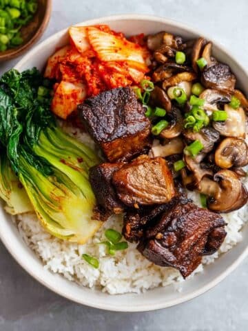 Korean Braised Short Ribs with Pears and Gochujang Recipe