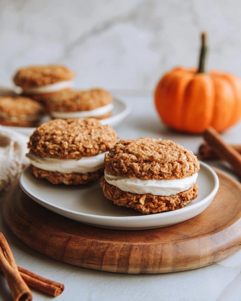 Pumpkin Oatmeal Cream Pies Recipe