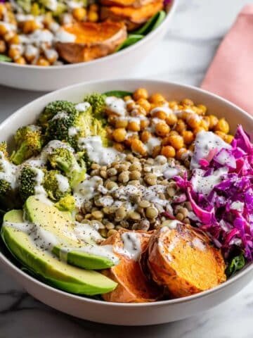Sweet Potato Buddha Bowl Recipe