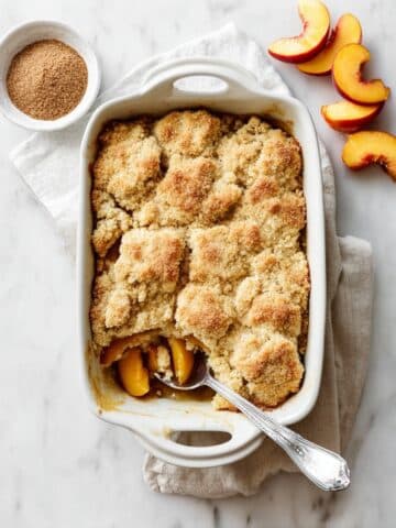 Gluten-Free Peach Cobbler Recipe