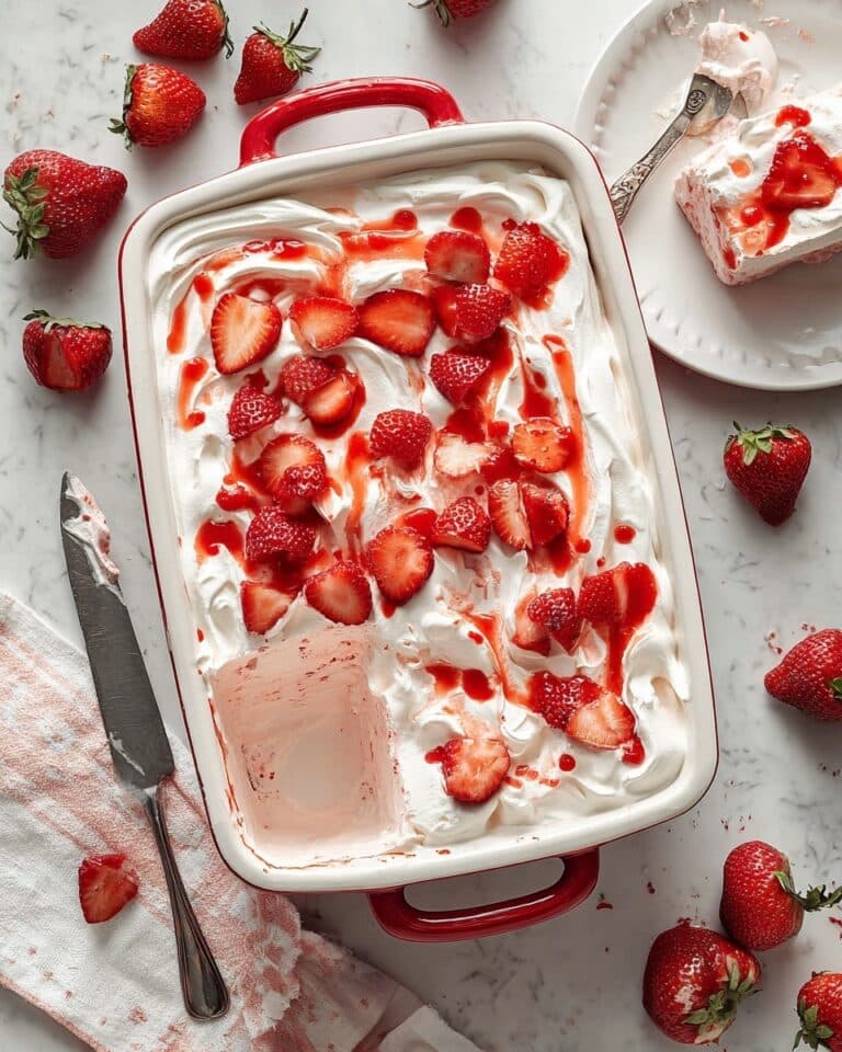 Strawberry Poke Cake Recipe