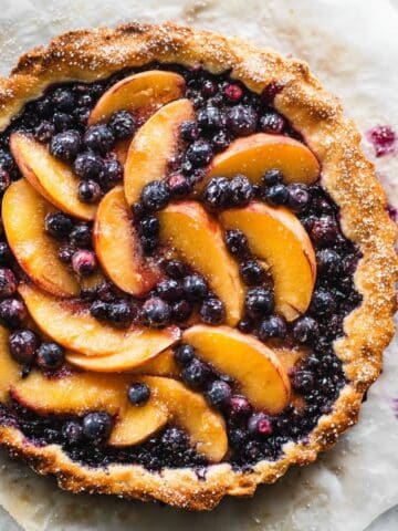 Blueberry Peach Crostata Recipe