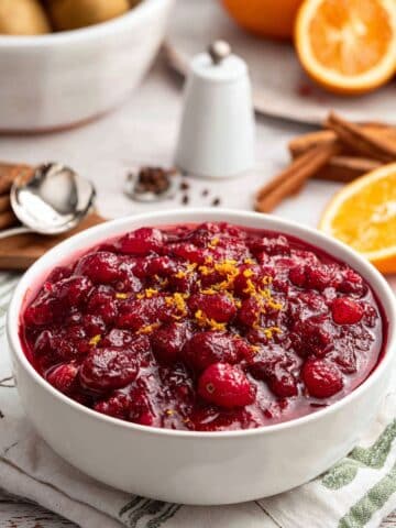Easy Cranberry Orange Sauce Recipe