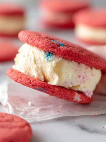 Easy Cookie Ice Cream Sandwich Recipe