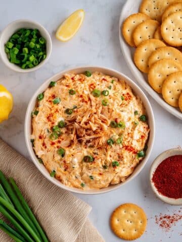 Creamy Salmon Dip with Lemon and Smoked Paprika Recipe