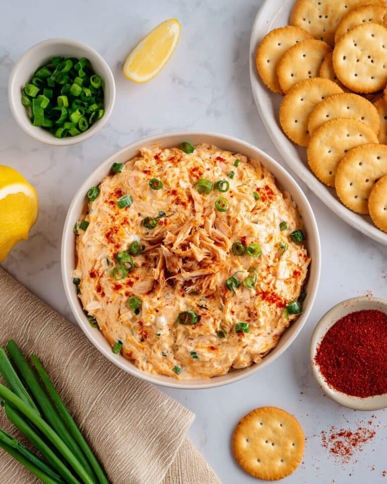 Creamy Salmon Dip with Lemon and Smoked Paprika Recipe