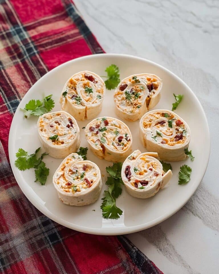 Fiesta Chicken Tortilla Roll-Ups/Pinwheels Recipe