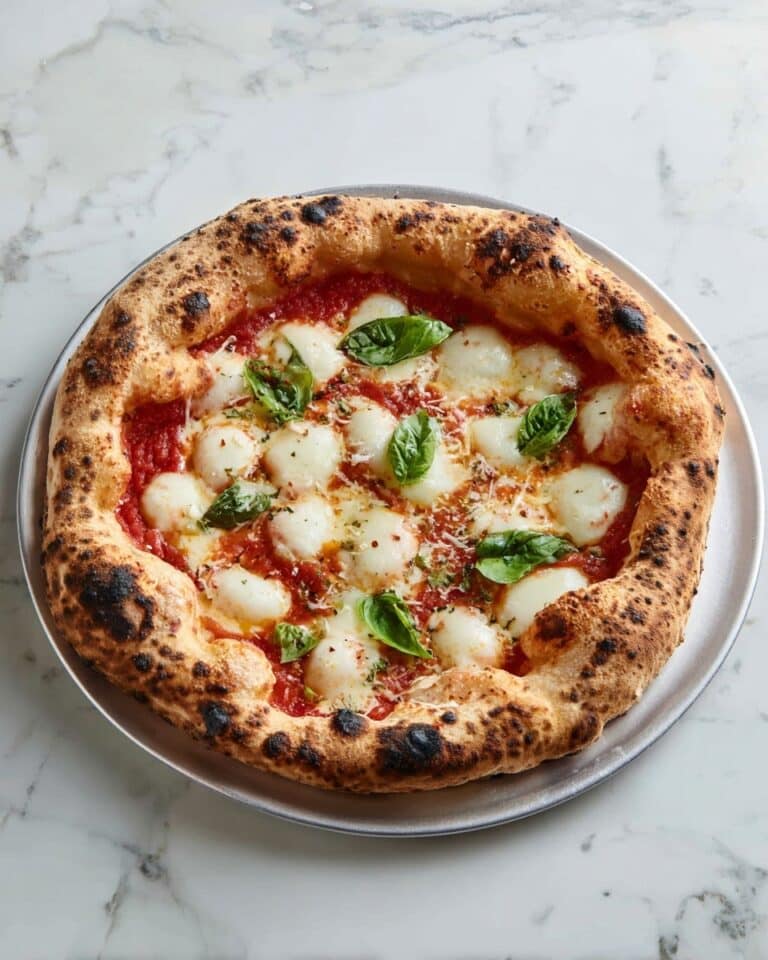 Chewy Neapolitan Style Pizza at Home (Beginners Guide) Recipe
