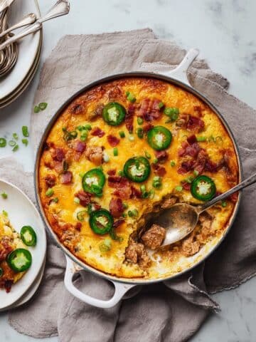 Jalapeño Popper Chicken Skillet (Creamy, Cheesy & Loaded!) Recipe