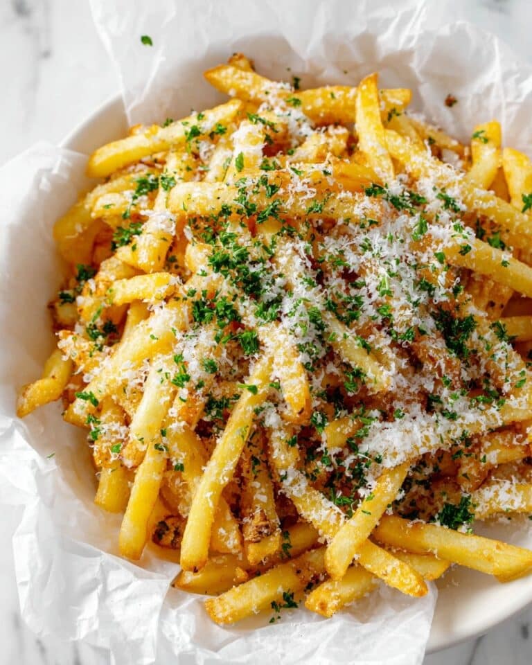 Parmesan Truffle Fries Recipe