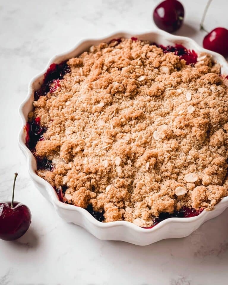 Classic Cherry Crisp Recipe