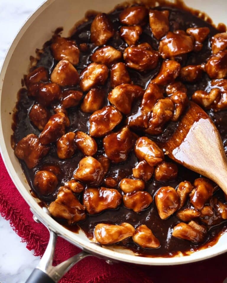 Not So Boozy Bourbon Chicken Recipe