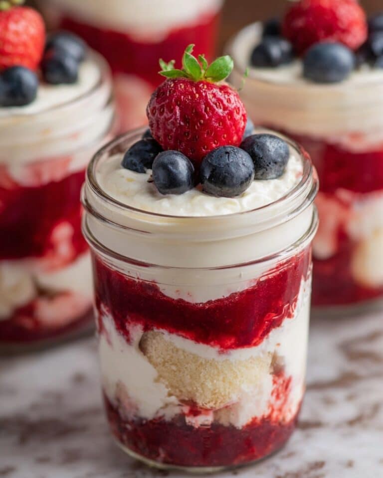 Easy No-Bake Berry Cheesecake Parfait Recipe