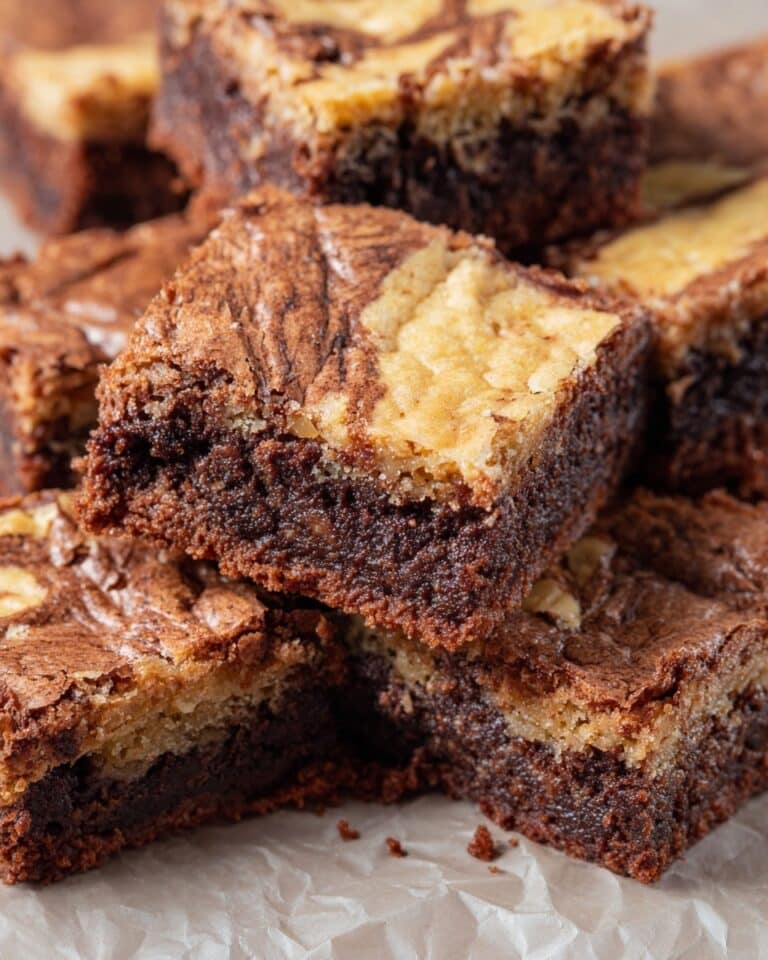 Homemade Marble Brownies Recipe