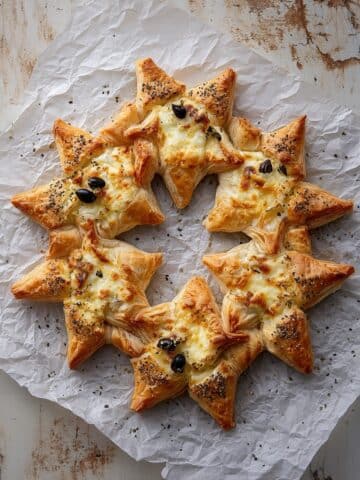Puff Pastry Star Appetizer Recipe