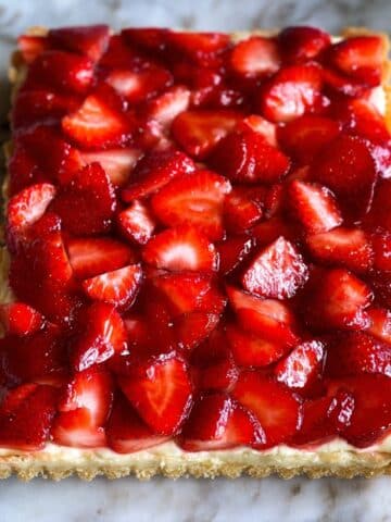 Strawberry and Cream Shortbread Recipe