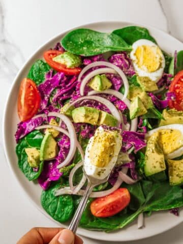 Spinach Cobb Salad Recipe