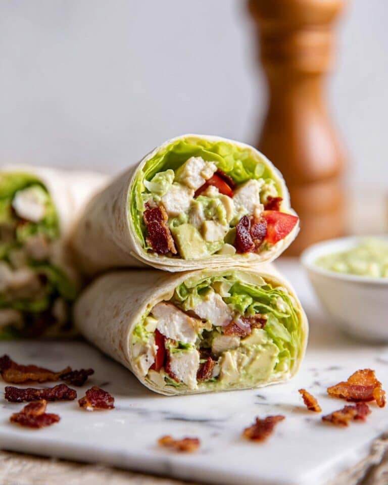 Creamy Avocado Chicken Salad with Bacon and Herbs Recipe