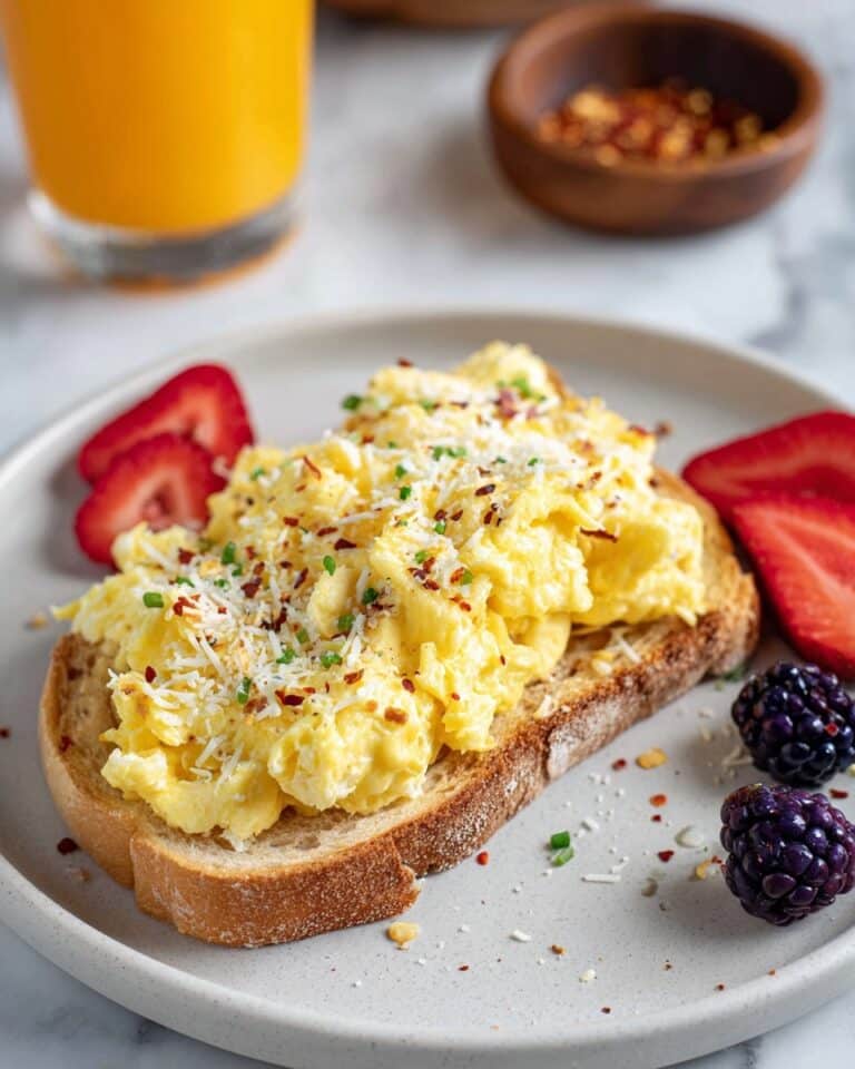 Ricotta Scrambled Eggs Recipe