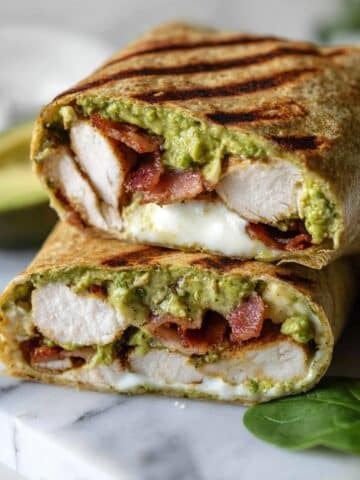 Chicken Pesto Wrap Recipe