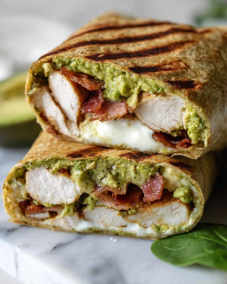Chicken Pesto Wrap Recipe