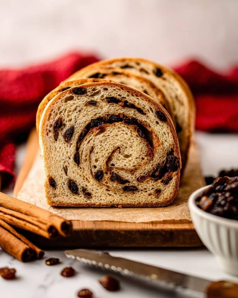 Homemade Cinnamon Raisin Bread Recipe