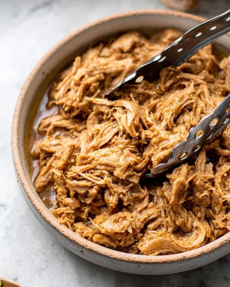 Nashville Style Shredded Hot Chicken (Slow Cooker Recipe) Recipe
