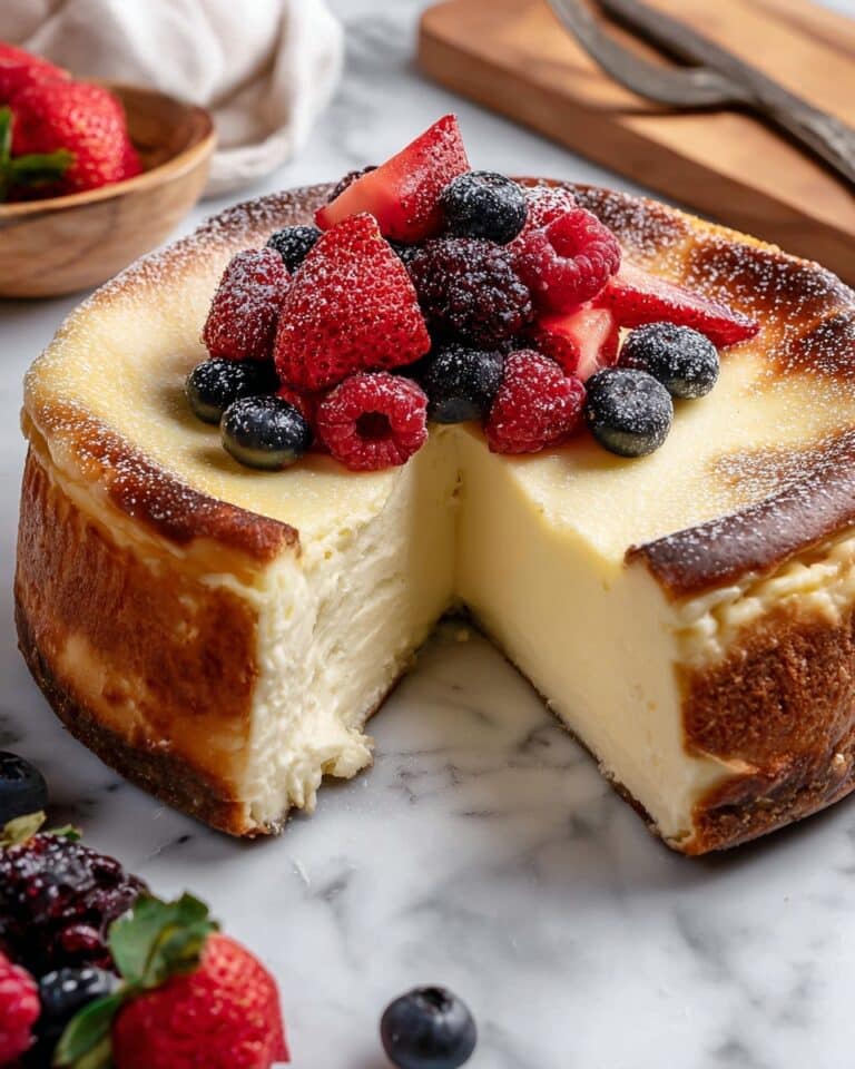 Italian Ricotta Cheesecake Recipe